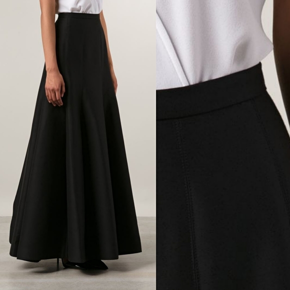 Halston Heritage Black Maxi Dress - Picture 2 of 10